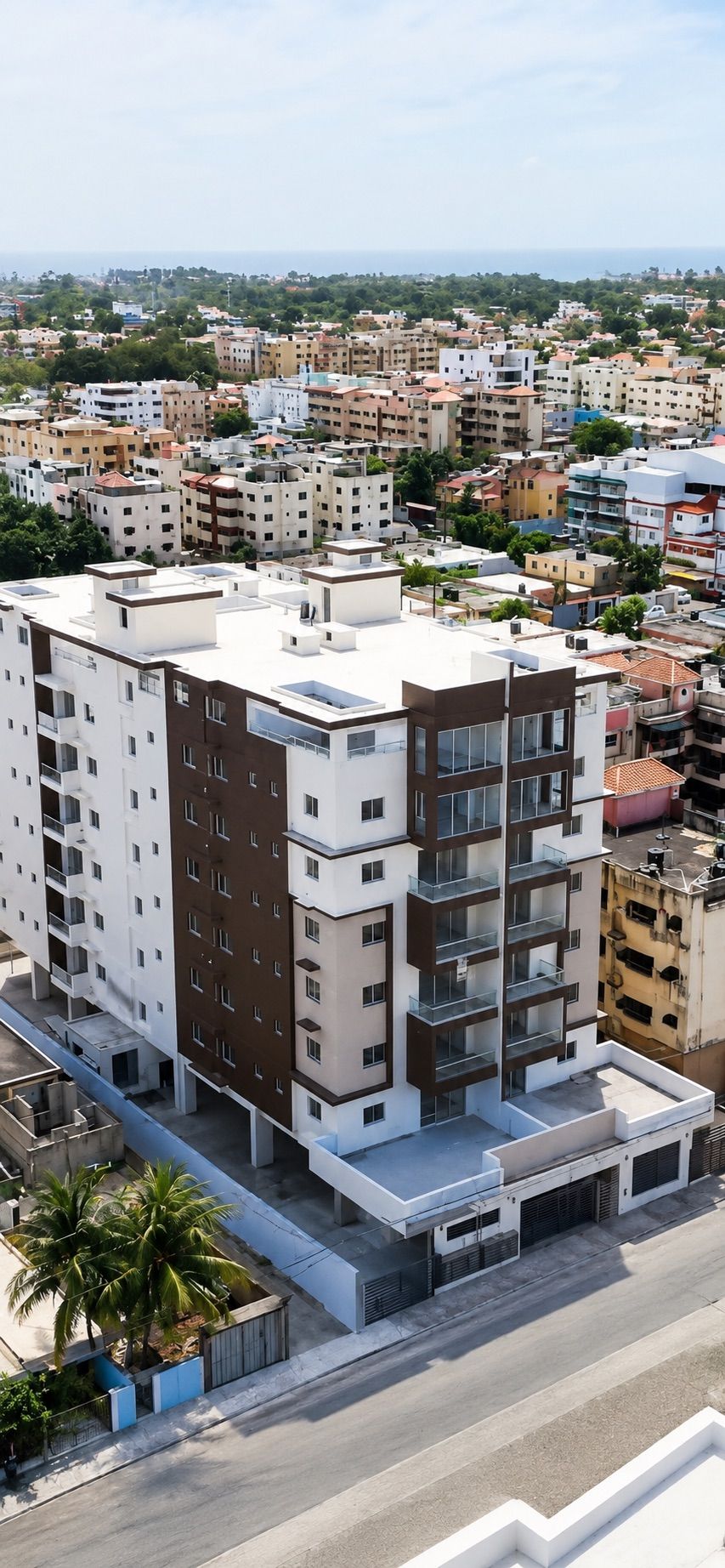 Vista aérea de Condominio Robles
